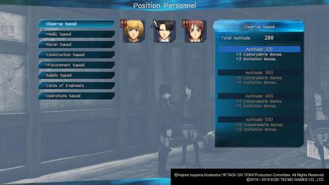 A.O.T. 2: Final Battle - Territory Recovery Mode A.O.T. 2: Final Battle - Recovery Territory Mode
