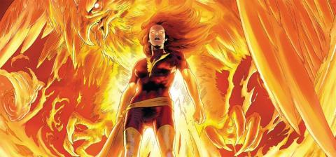 Fenix Oscura en los cómics Fenix Oscura en los cómics