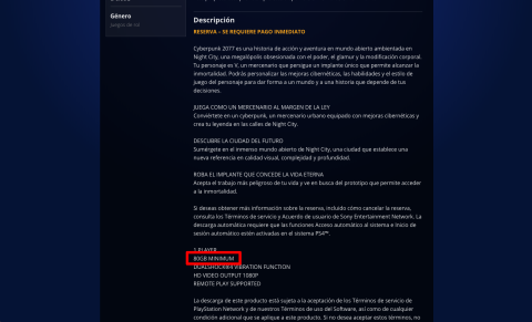 Cyberpunk 2077 Cyberpunk 2077 PS4