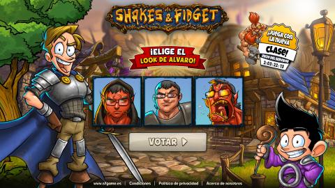 Shakes & Fidget votación Shakes & Fidget votación