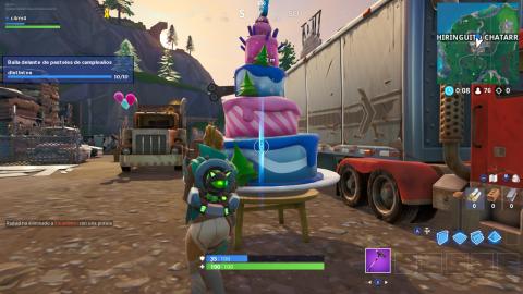 Pasteles de Cumpleaños Fortnite dónde están Pasteles de Cumpleaños Fortnite 2019