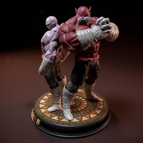 La resina de Jiren y Toppo Dragon Ball Super La resina de Jiren y Toppo Dragon Ball Super