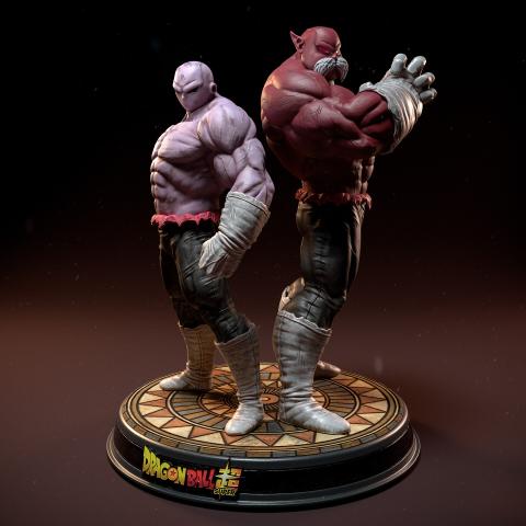 La resina de Jiren y Toppo Dragon Ball Super La resina de Jiren y Toppo Dragon Ball Super