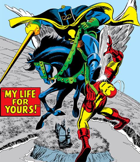 El Caballero Negro (el villano Nathan Garrett) El Caballero Negro de Marvel Comics