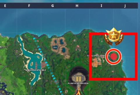 Estrella oculta semana 4 Fortnite Temporada 10 Estrella oculta semana 4 Fortnite Temporada 10