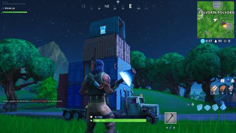 Fortnite temporada 10 - Registra cofres en contenedores marcados por una ventana Registra cofres en contenedores marcados por una ventana Fortnite temporada X