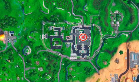 Mapa grúa y fuente Fortnite Mapa grúa y fuente Fortnite