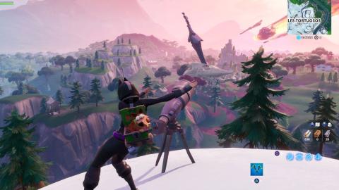 Baila frente a telescopios Fortnite Baila frente a telescopios Fortnite