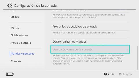Nintendo Switch Lite menus Nintendo Switch Lite menu brillo y mandos