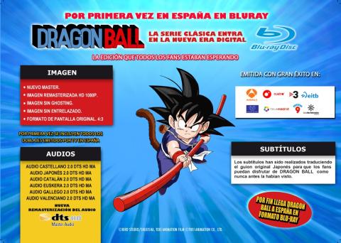 Dragon Ball edición Blu-Ray Dragon Ball edición Blu-Ray