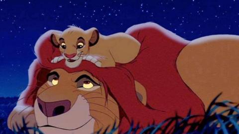 El rey leon - Mufasa y Simba