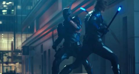 Titanes temporada 2 - Deathstroke vs Nightwing