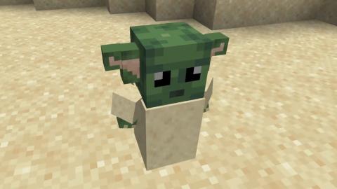 Baby yoda Minecraft Baby yoda Minecraft