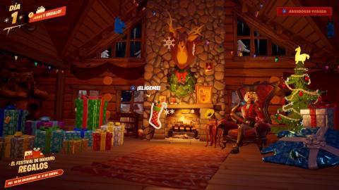 Festival de Invierno en Fortnite dónde está el calcetin festival de invierno en Fortnite