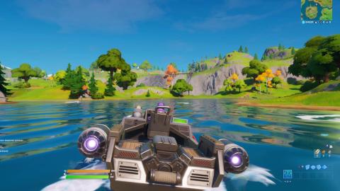 Prueba contrarreloj lancha motora Fortnite Prueba contrarreloj lancha motora Fortnite