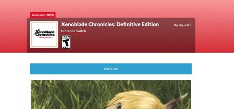 Xenoblade Chronicles ESRB