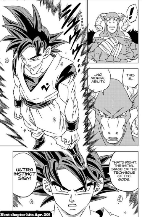 Goku despierta el Ultra Instinto dominado en Dragon Ball Super