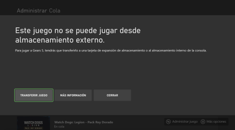 EMBARGO almacenamiento Xbox Series X