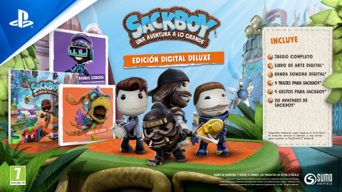 Sackboy edición digital deluxe Sackboy edición digital deluxe