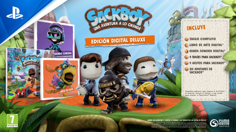 Sackboy edición digital deluxe