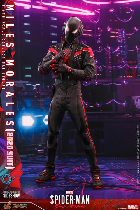 Así de alucinante es la figura del Spider-man de Miles Morales con su traje de 2020