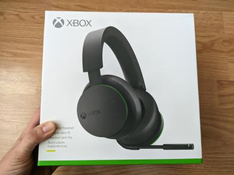 Análisis Xbox Wireless Headset packaging