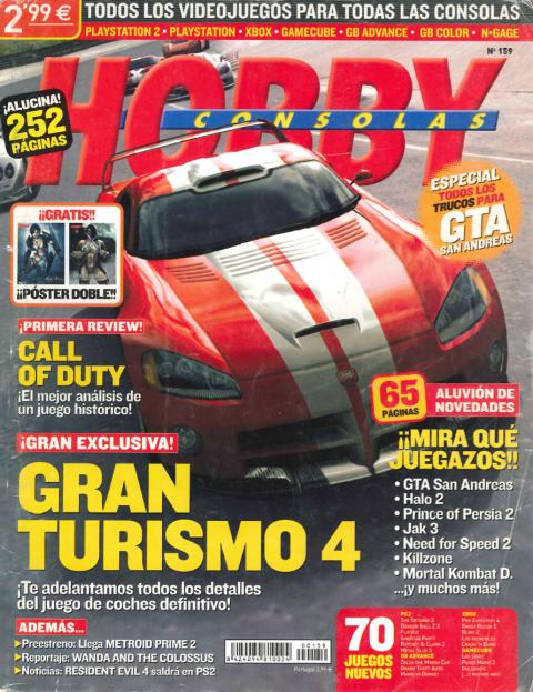 Portada Gran Turismo 4 en Hobby Consolas