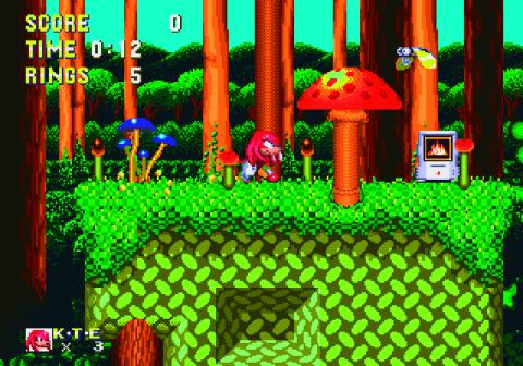 Sonic mushroom hill