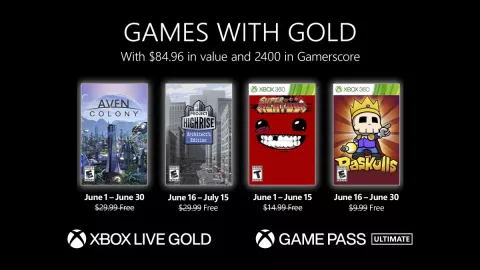 Xbox Live Gold junio 2022