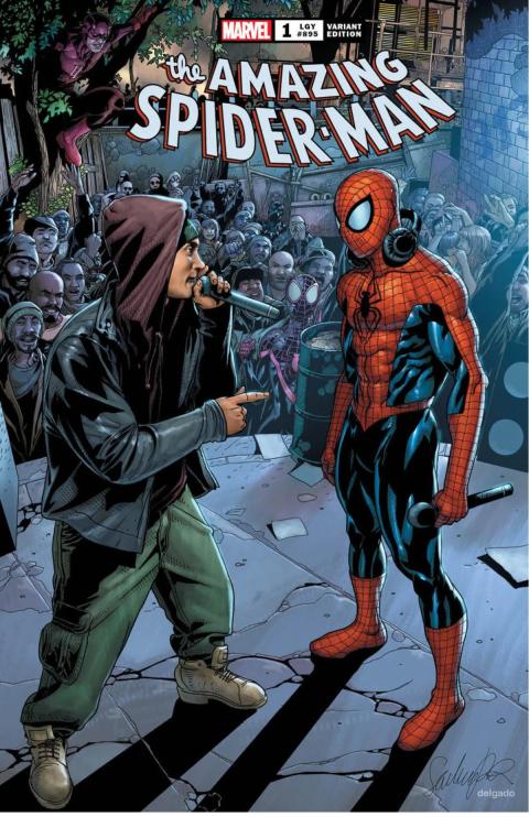 Spider-Man vs Eminem (Marvel Comics)