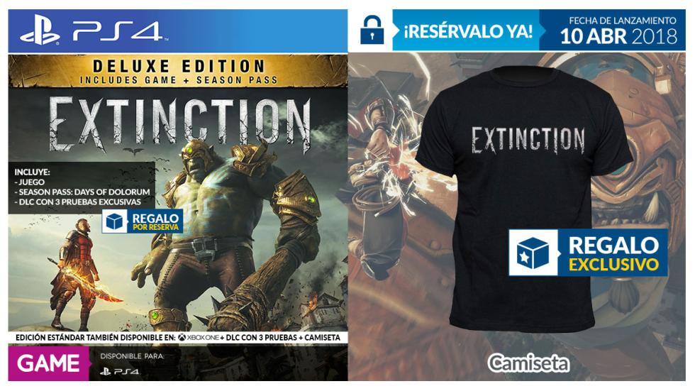 Extinction llegará a GAME con regalo exclusivo para PS4 y Xbox Hobbyconsolas