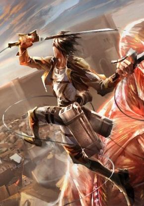 attack on titan levi x eren