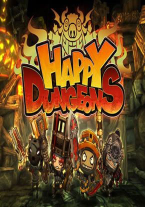 Happy Dungeons portada Happy Dungeons portada