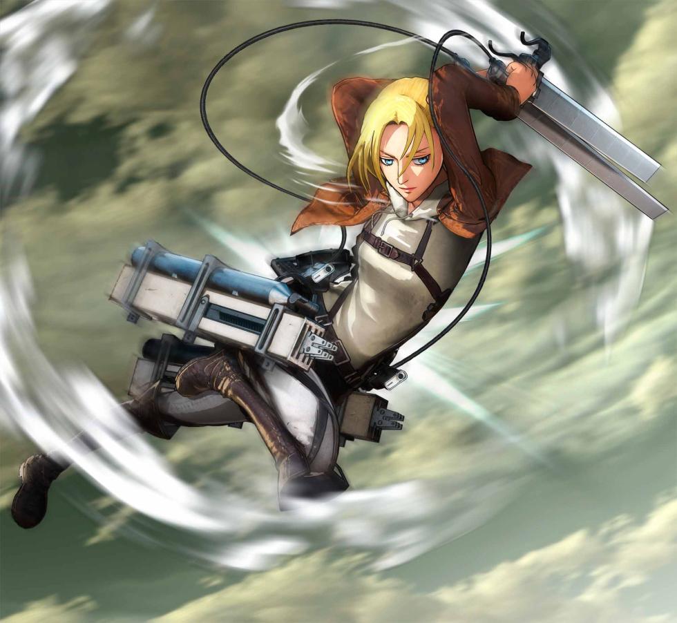 Annie Leonhart en Attack on Titan Wings of Freedom Annie Leonhart en Attack on Titan Wings of Freedom