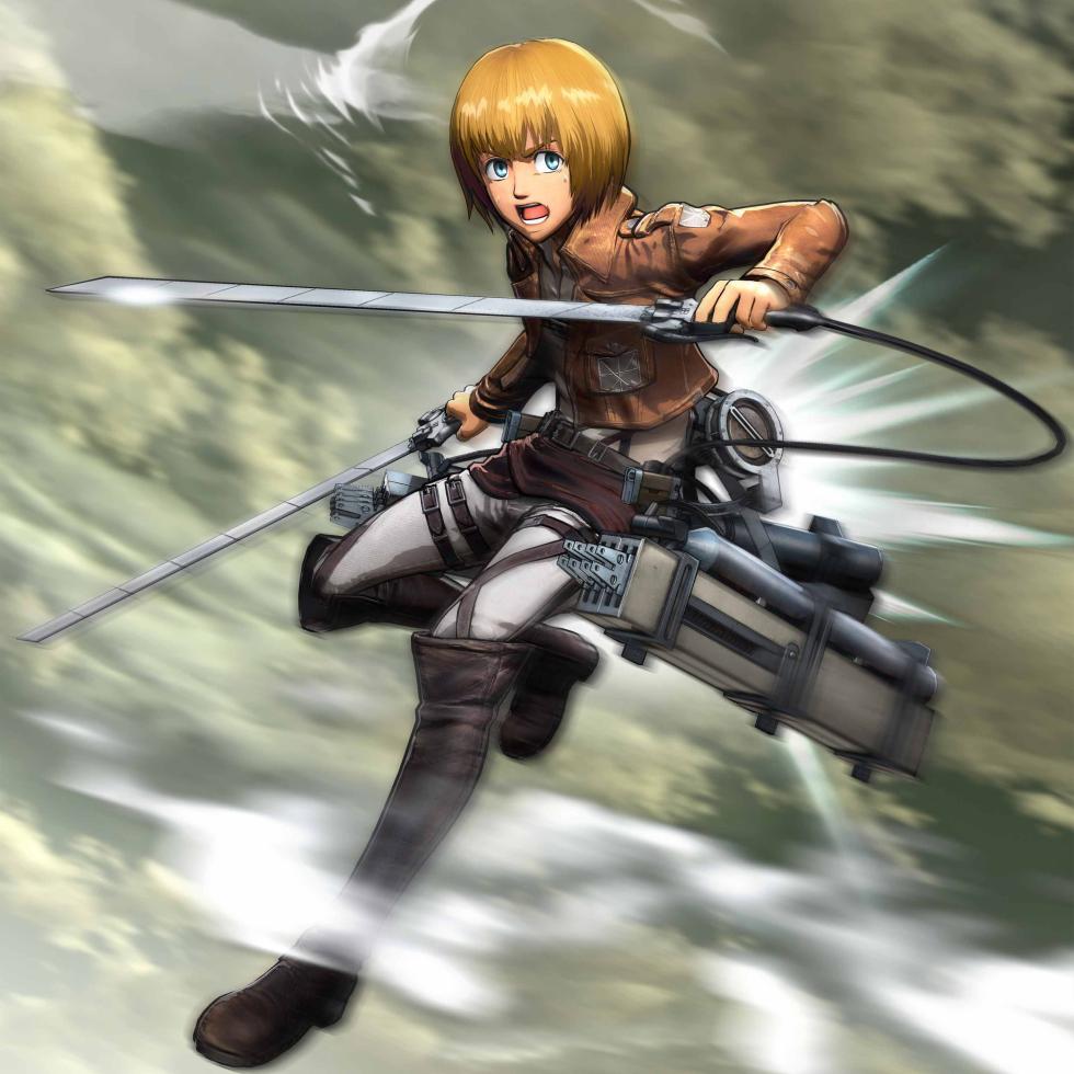 Armin Arlert en Attack on Titan Wings of Freedom Armin Arlert en Attack on Titan Wings of Freedom