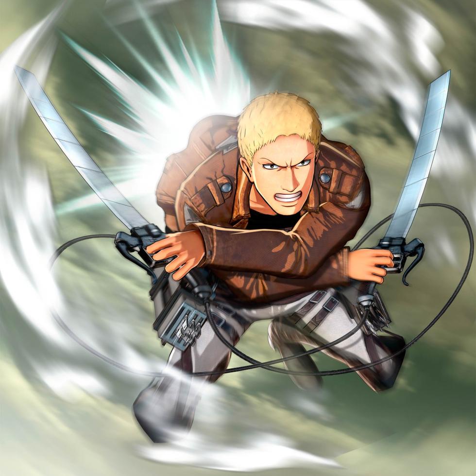 Reiner en Attack on Titan Wings of Freedom Reiner en Attack on Titan Wings of Freedom