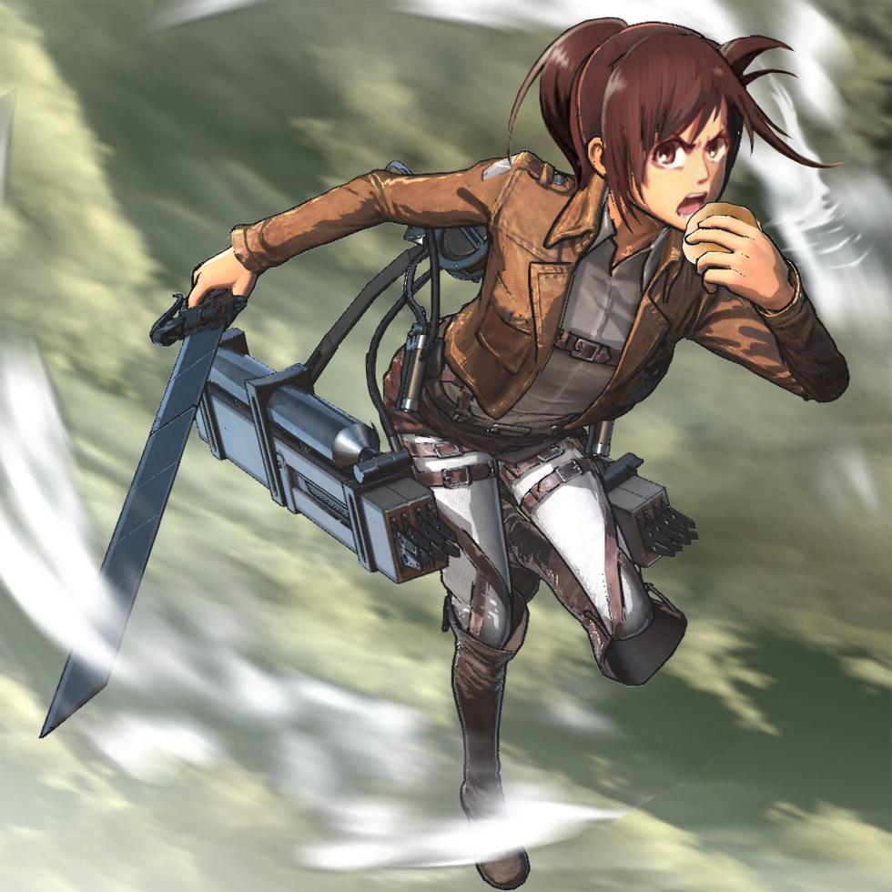 Sasha en Attack on Titan Wings of Freedom Sasha en Attack on Titan Wings of Freedom