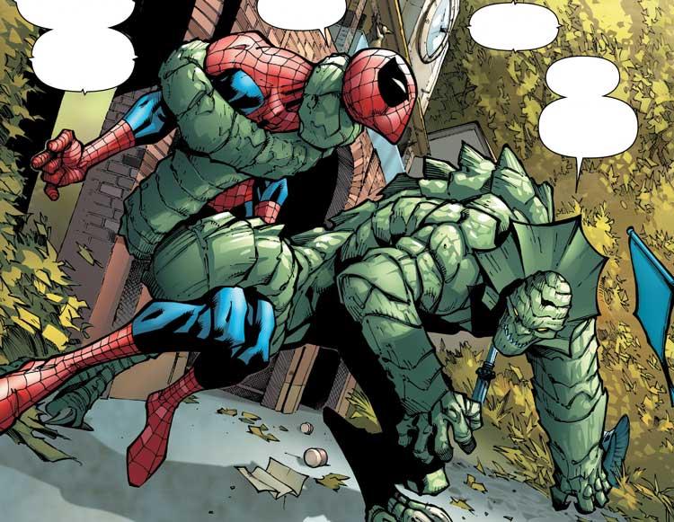 1. La Iguana Spider-man: Los 13 villanos más extraños del Hombre Araña