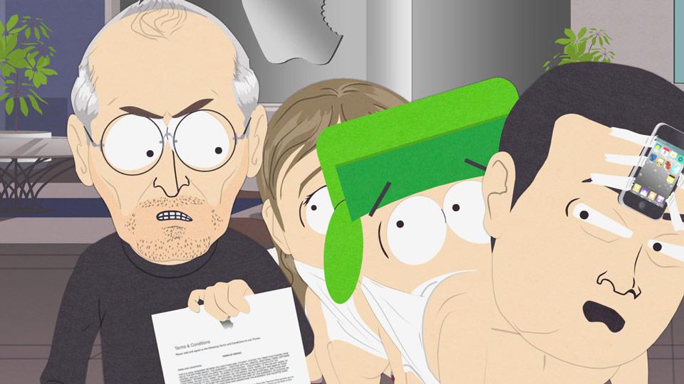 12. "HumancentiPad" South Park