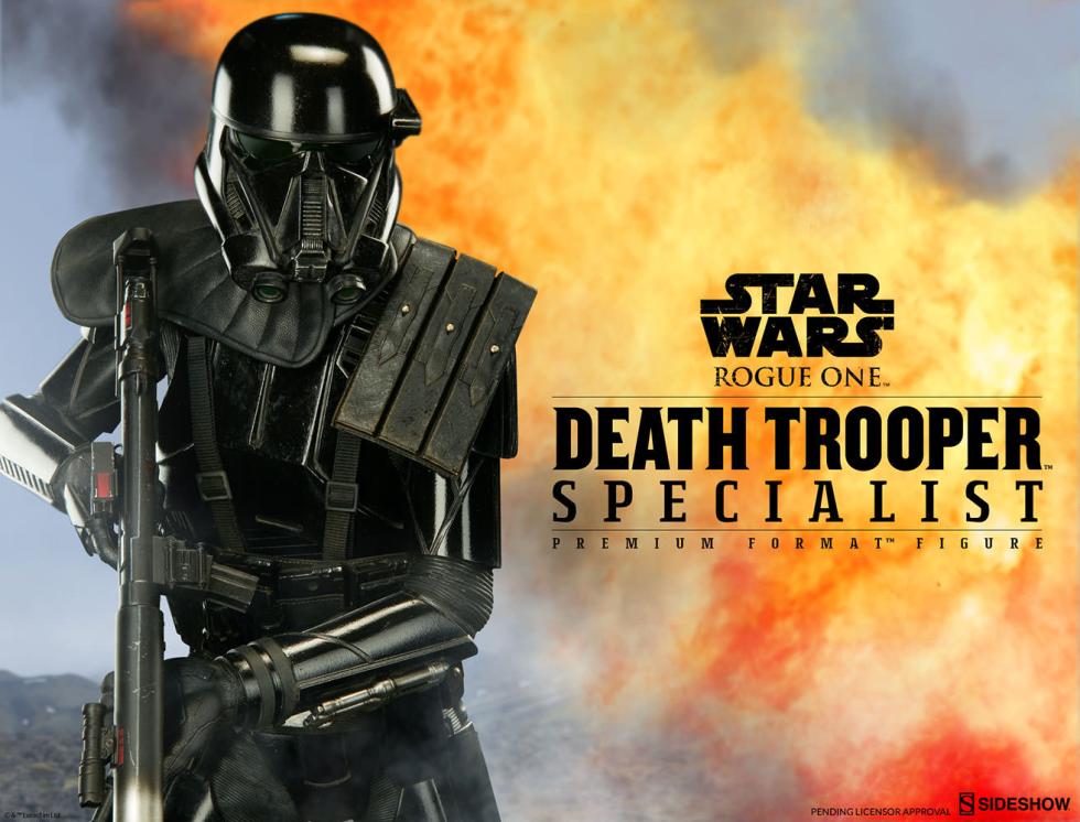 Death Trooper - Sideshow Collectibles. Rogue One - Una historia de Star Wars Death Trooper. Premium Format Sideshow Collectibles. Rogue One