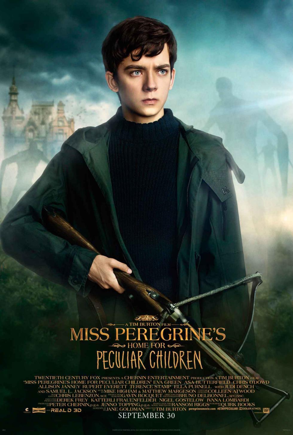 El hogar de Miss Peregrine para niños peculiares Crítica de la película de Tim Burton El hogar de Miss Peregrine para niños peculiares Crítica de la película de Tim Burton