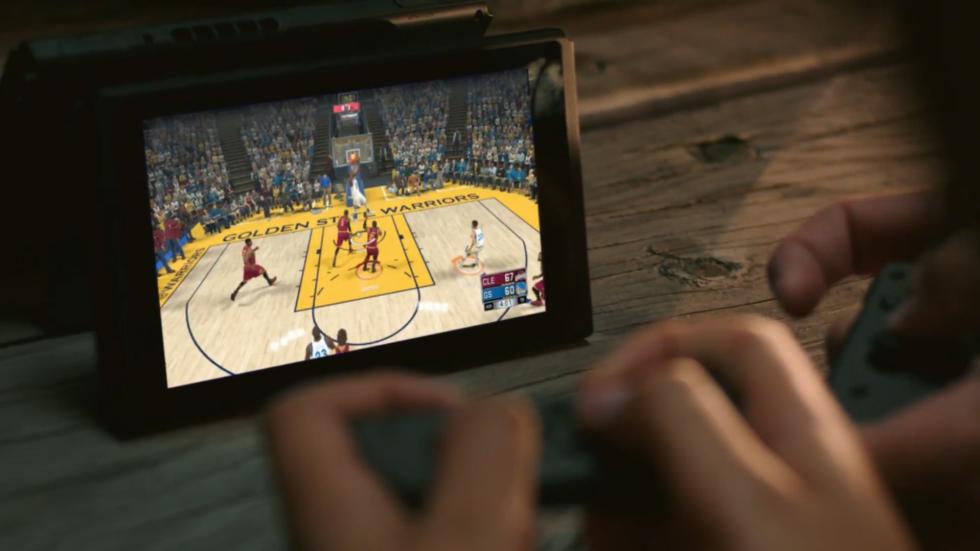Nintendo Switch NBA 2K17 en el tráiler de presentación HobbyConsolas Juegos
