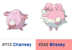 Chansey/Blissey Pokémon GO - Chansey/Blissey