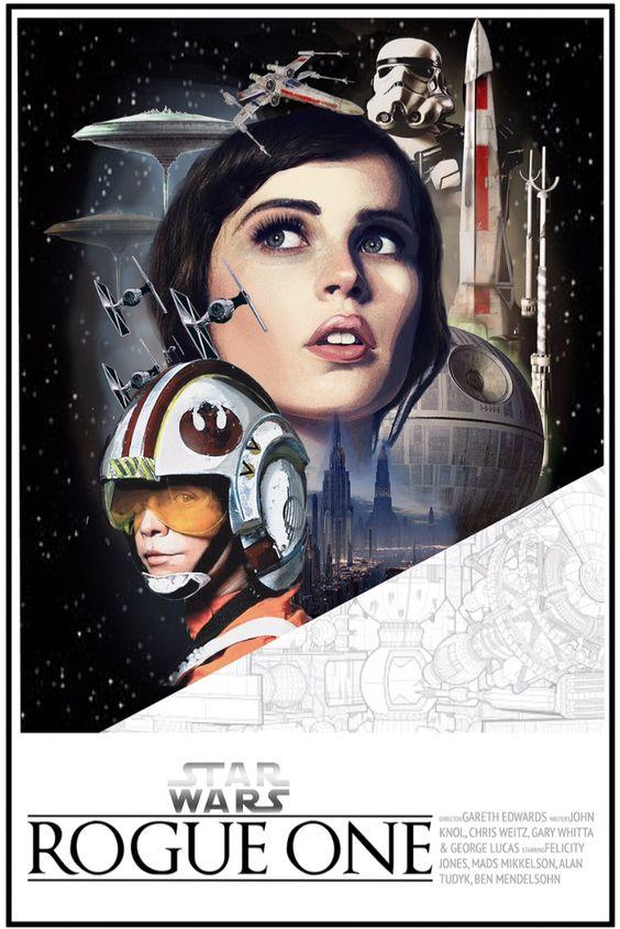 Rogue One: Una historia de Star Wars - posters realizados por diferentes artistas para el Spin-Off de Star Wars Rogue One: Una historia de Star Wars - posters realizados por diferentes artistas para el Spin-Off de Star Wars