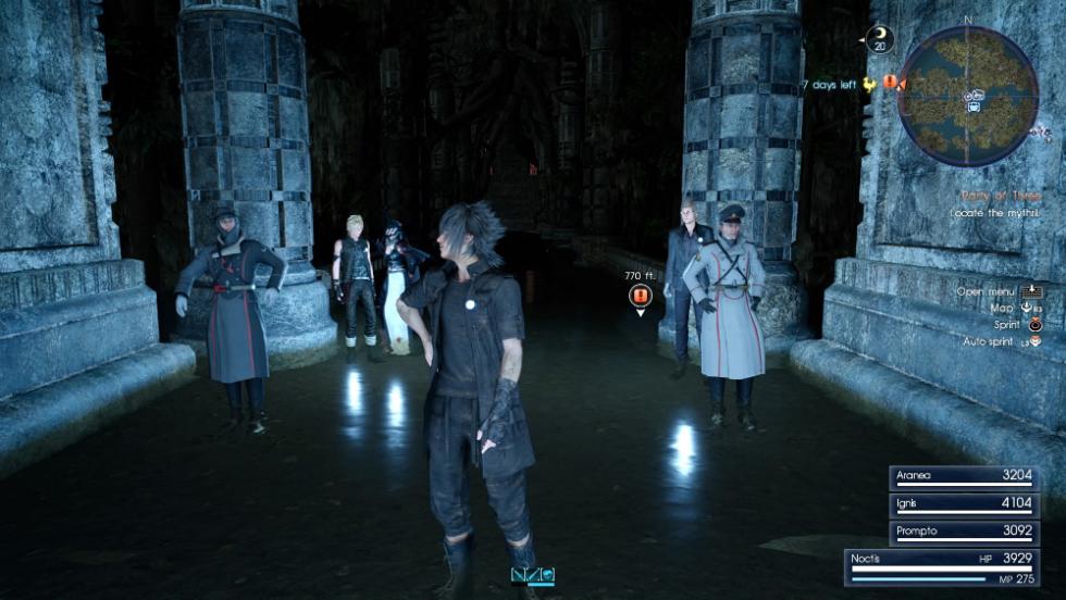 Visitantes de una galaxia muy lejana Wedge y Biggs en Final Fantasy XV