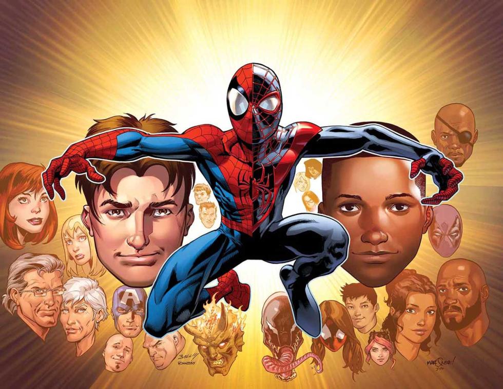 Ultimate spider man вылетает на миссии с веномом