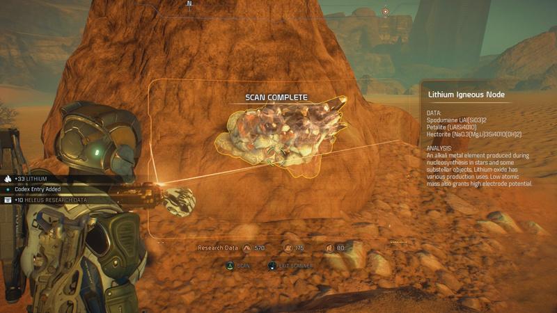 Usa bien la Omni-herramienta Mass Effect Andromeda - Omni-herramienta