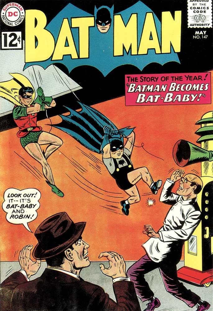 1. Bat-bebé Batman - Las 7 peores sagas del Caballero Oscuro de DC