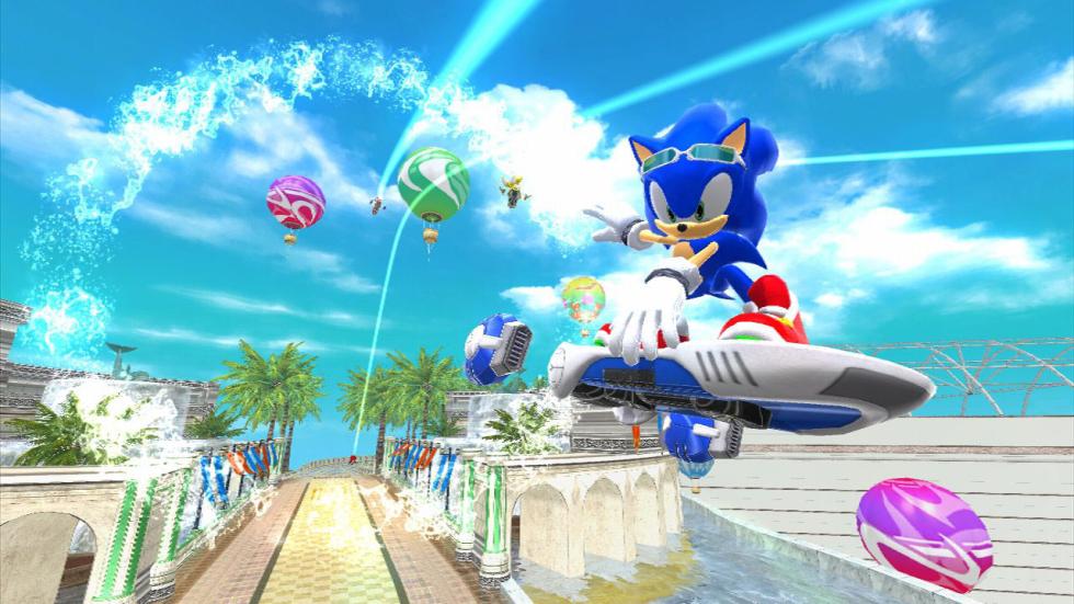 Sonic Free Riders Sonic