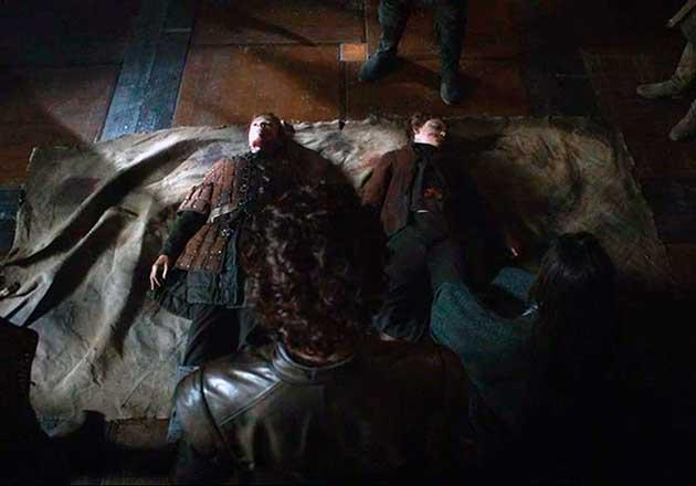 Willem Lannister y su primo Tion Frey son asesinados Diferencias entre la serie de Juego de Tronos y los libros
